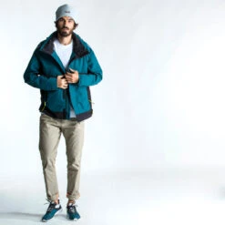 Tribord Blouson De Voile - Veste De Pluie Sailing 500 Homme Pétrole Jaune -Pêche Promotion Boutique blouson de voile veste de pluie sailing 500 homme petrole jaune 3