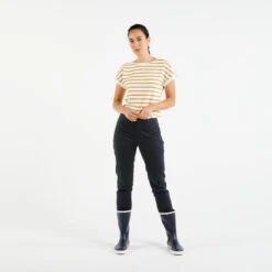 Tribord Bottes Caoutchouc Adulte SAILING 500 Navy -Pêche Promotion Boutique bottes caoutchouc adulte sailing 500 navy 3