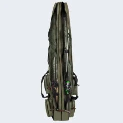 Fourreau 4 Cannes à Pêche | 2 Compartiments | Olive | 125 Cm - 210 Cm -Pêche Promotion Boutique fourreau 4 cannes a peche 2 compartiments olive 125 cm 210 cm 1