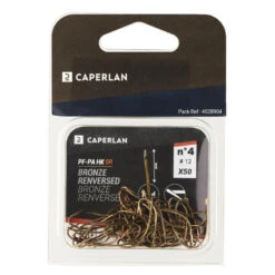 HAMEÇON SIMPLE BRONZE RENVERSE NON MONTE PA HK 0R X50 -Pêche Promotion Boutique hamecon simple bronze renverse non monte pa hk 0r x50 4