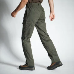 PANTALON CARGO RESISTANT STEPPE 300 VERT -Pêche Promotion Boutique pantalon cargo resistant steppe 300 vert 2
