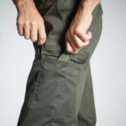 PANTALON CARGO RESISTANT STEPPE 300 VERT -Pêche Promotion Boutique pantalon cargo resistant steppe 300 vert 7
