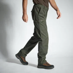 PANTALON CARGO RESISTANT STEPPE 300 VERT -Pêche Promotion Boutique pantalon cargo resistant steppe 300 vert 8