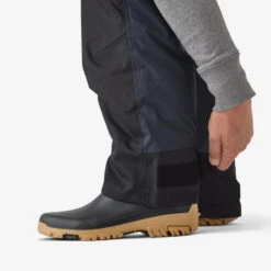 Salopette De Pêche Imperméable Chaude Homme - FO 500 TH Grise -Pêche Promotion Boutique salopette de peche impermeable chaude homme fo 500 th grise 6