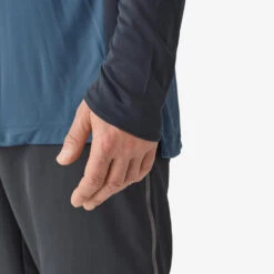 Tee-shirt De Pêche Anti-UV 500 Capuche Bleu -Pêche Promotion Boutique tee shirt de peche anti uv 500 capuche bleu 3